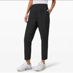 lululemon athletica Black Essential High Rise Trouser Ankle Pants